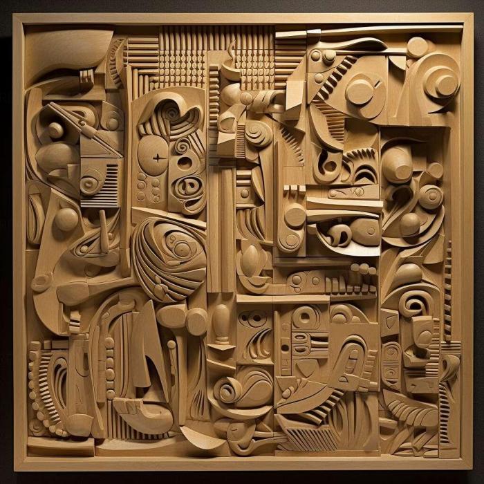 نموذج ثلاثي الأبعاد لآلة CNC 3D Art 